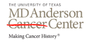 The University of Texas MD Anderson Cancer Center Logo